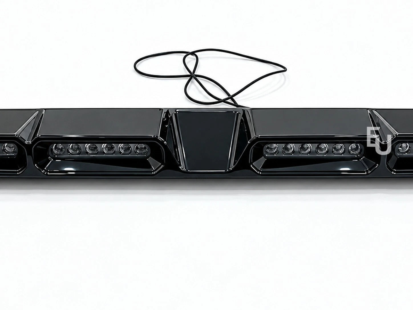 GLOSS BLACK POD QUAD LED MOUNTED ROOF LIGHT FOR FORD RANGER T6 T7 T8 T9 2011+
