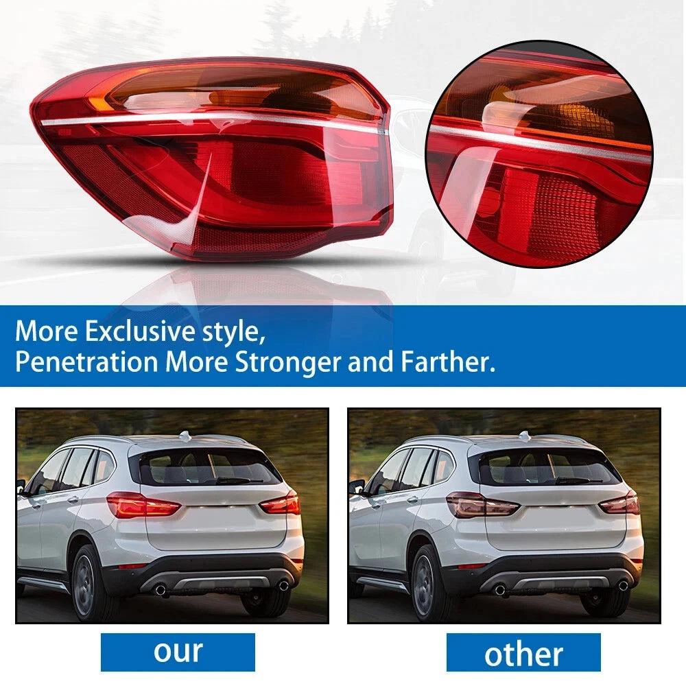 FOR BMW X1 F48 15-19 LH LEFT PASSENGER SIDE REAR OUTER TAIL LIGHT BRAKE LAMP LED