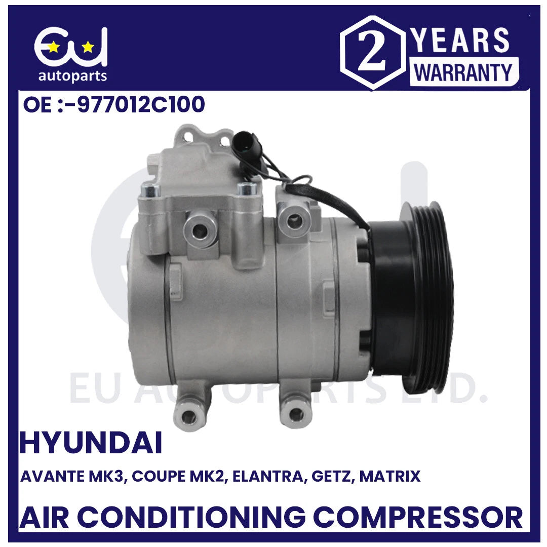 AIR CON AC COMPRESSOR PUMP FOR HYUNDAI TUCSON i-30 COUPE GETZ 1.4i 1.6 MATRIX
