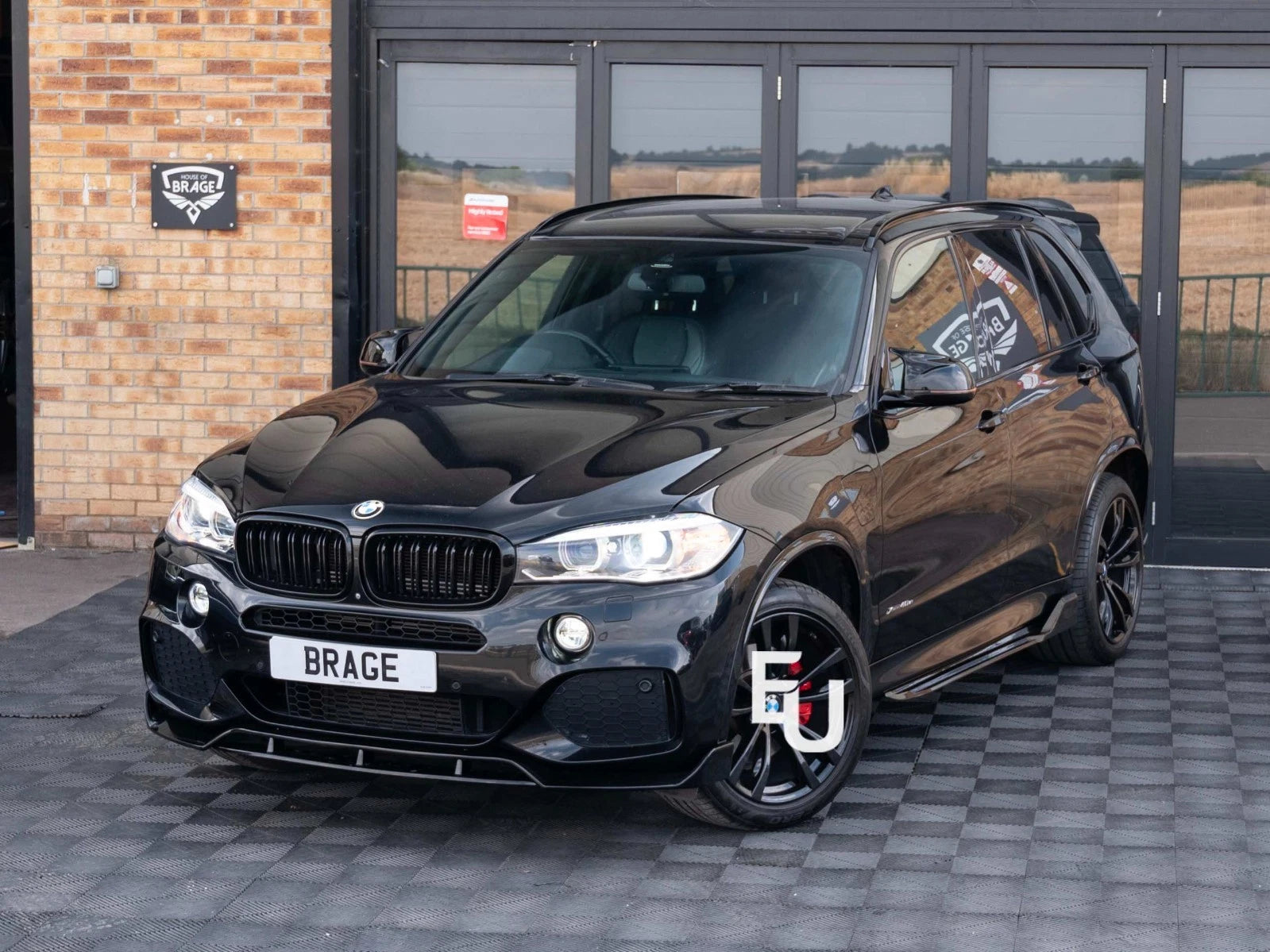 FOR BMW X5 F15 TRANSFORMED BODY KIT BODYKIT REAR DIFFUSER FRONT SPLITTER SPOILER