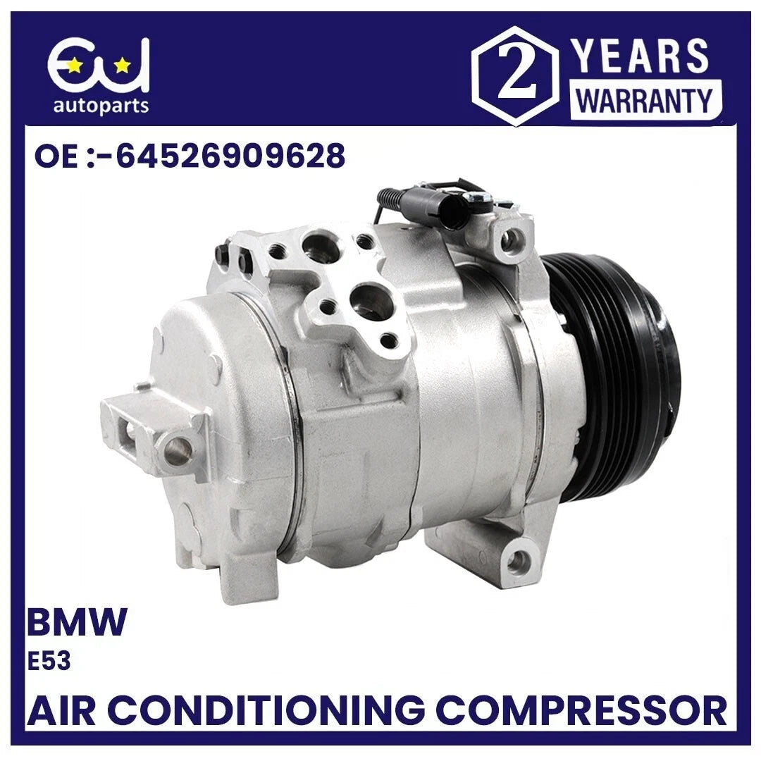 AIR CONDITIONING A/C COMPRESSOR FOR BMW X5 E53 2000-2006 4.4 I 4.6IS 64526909628
