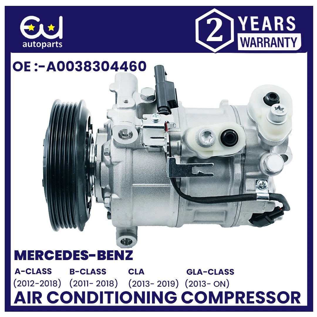 AIR CONDITIONING AC COMPRESSOR FOR MERCEDES-BENZ A B CLA GLA W176 W242 C117 X117