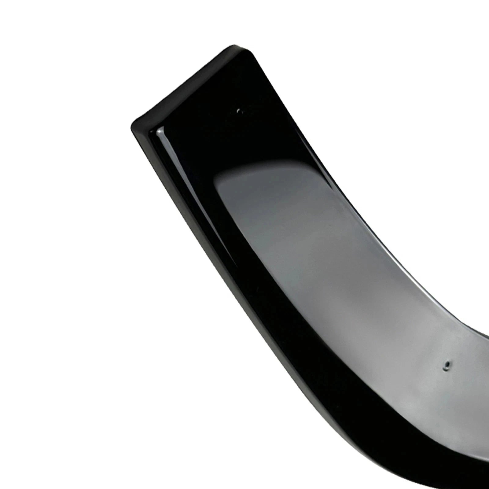 FOR VW POLO MK6.5 FRONT SPOILER LIP SPLITTER GLOSS BLACK 2022-2024