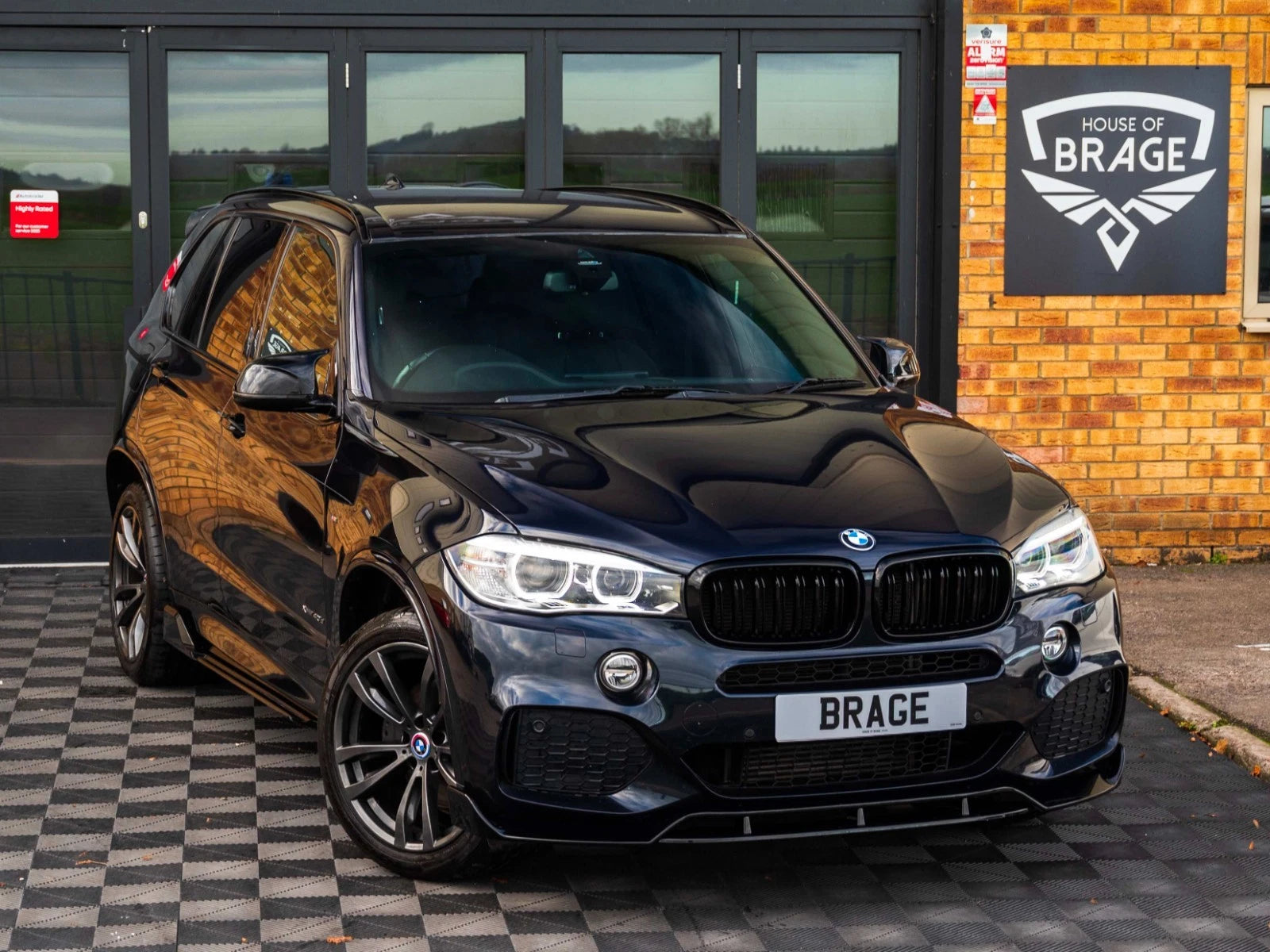 FOR BMW X5 F15 X6 F16 M SPORT SIDE SKIRTS EXTENSION BLADES LIP GLOSS BLACK 13-18