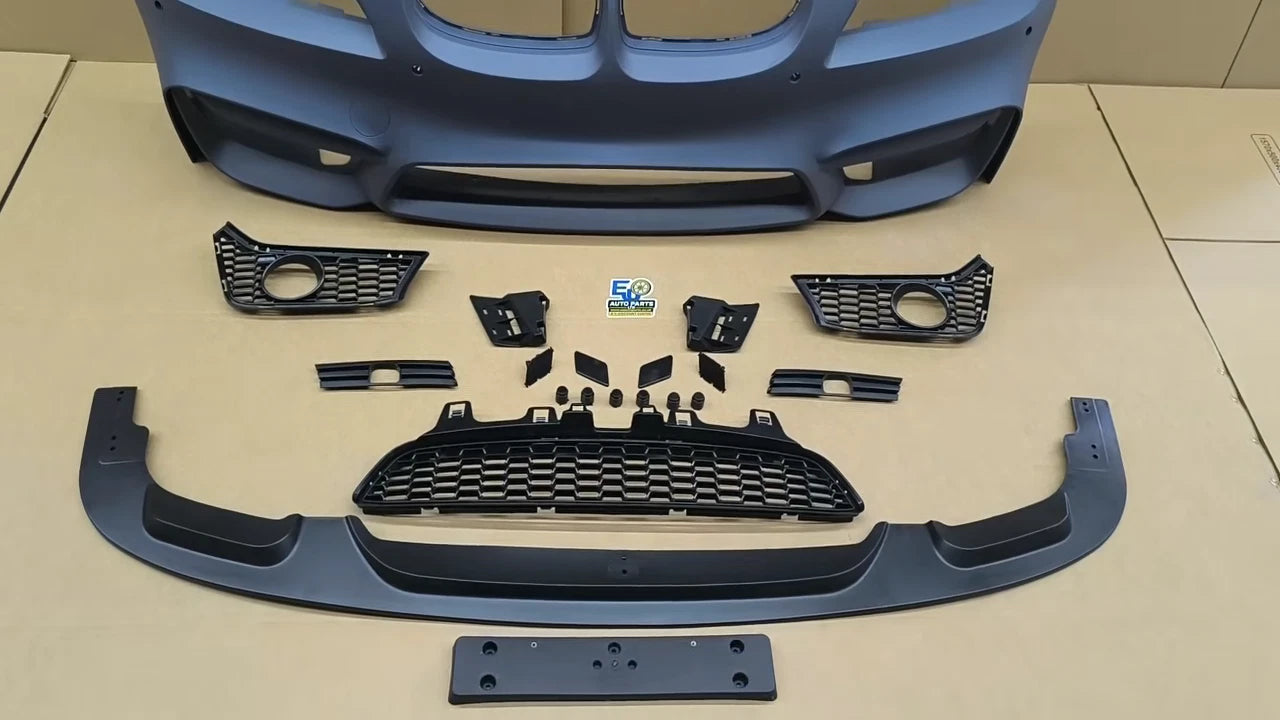 M4 STYLE FRONT BUMPER CONVERSION FOR BMW E90 E91 SALOON TOURING PRE LCI 05-08