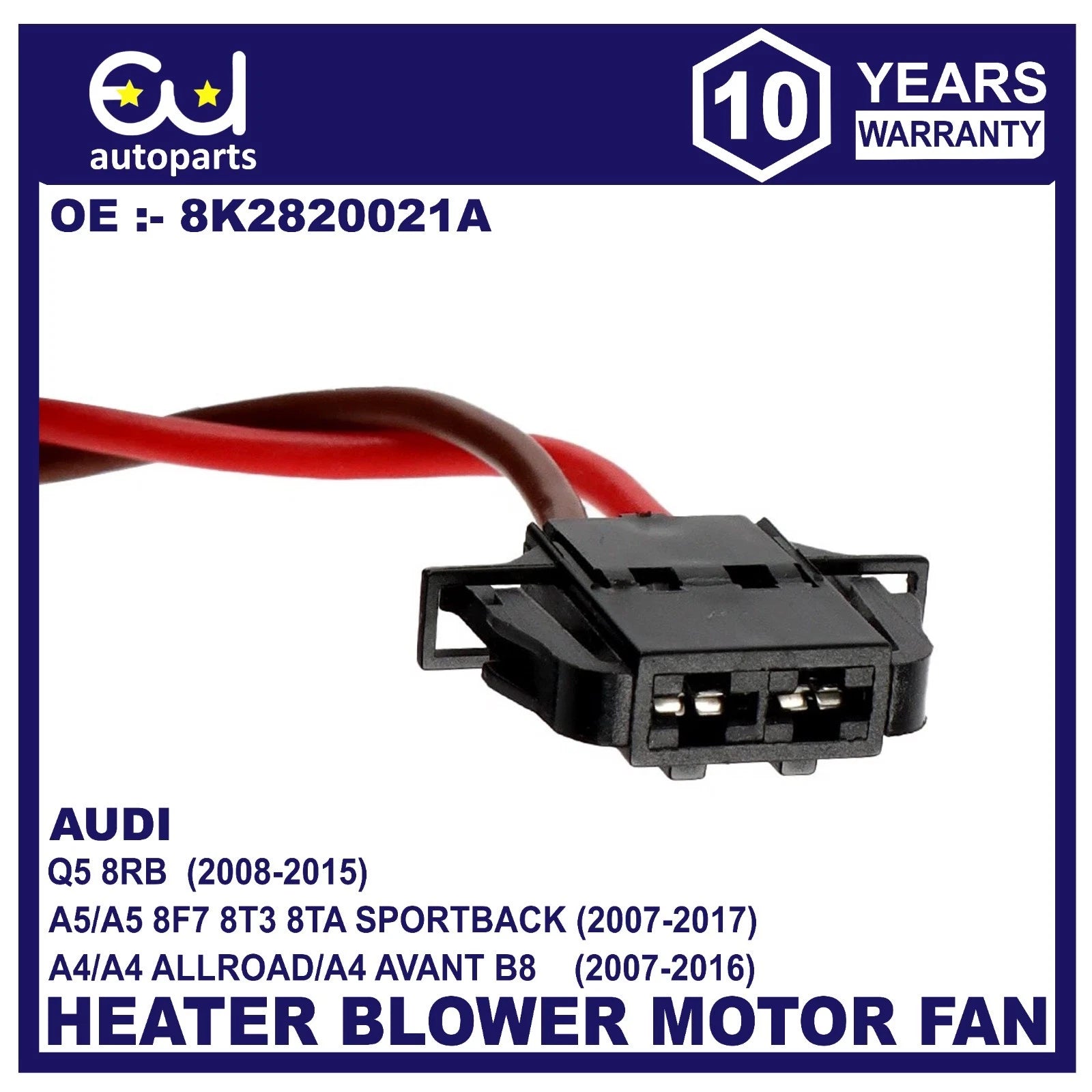 NEW HEATER BLOWER MOTOR FAN WITH AIRCON RHD FOR AUDI A4 B8 A5 8F7 8T3 8TA Q5 8RB