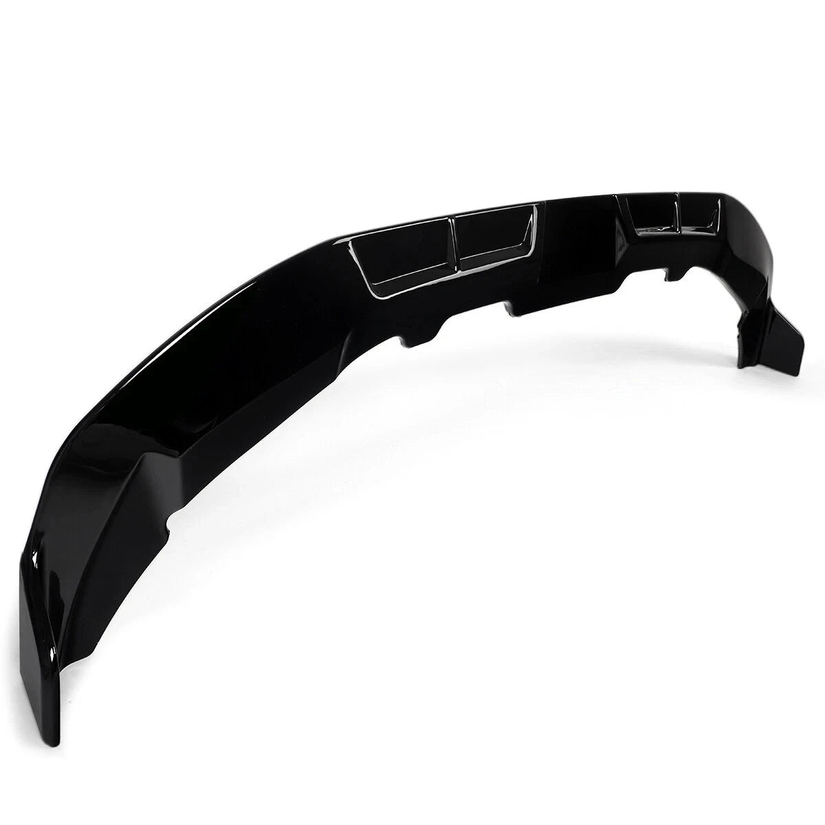 FOR BMW X3M F97 X4M F98 LCI FRONT SPLITTER SPOILER LIP GLOSS BLACK 2022-2024