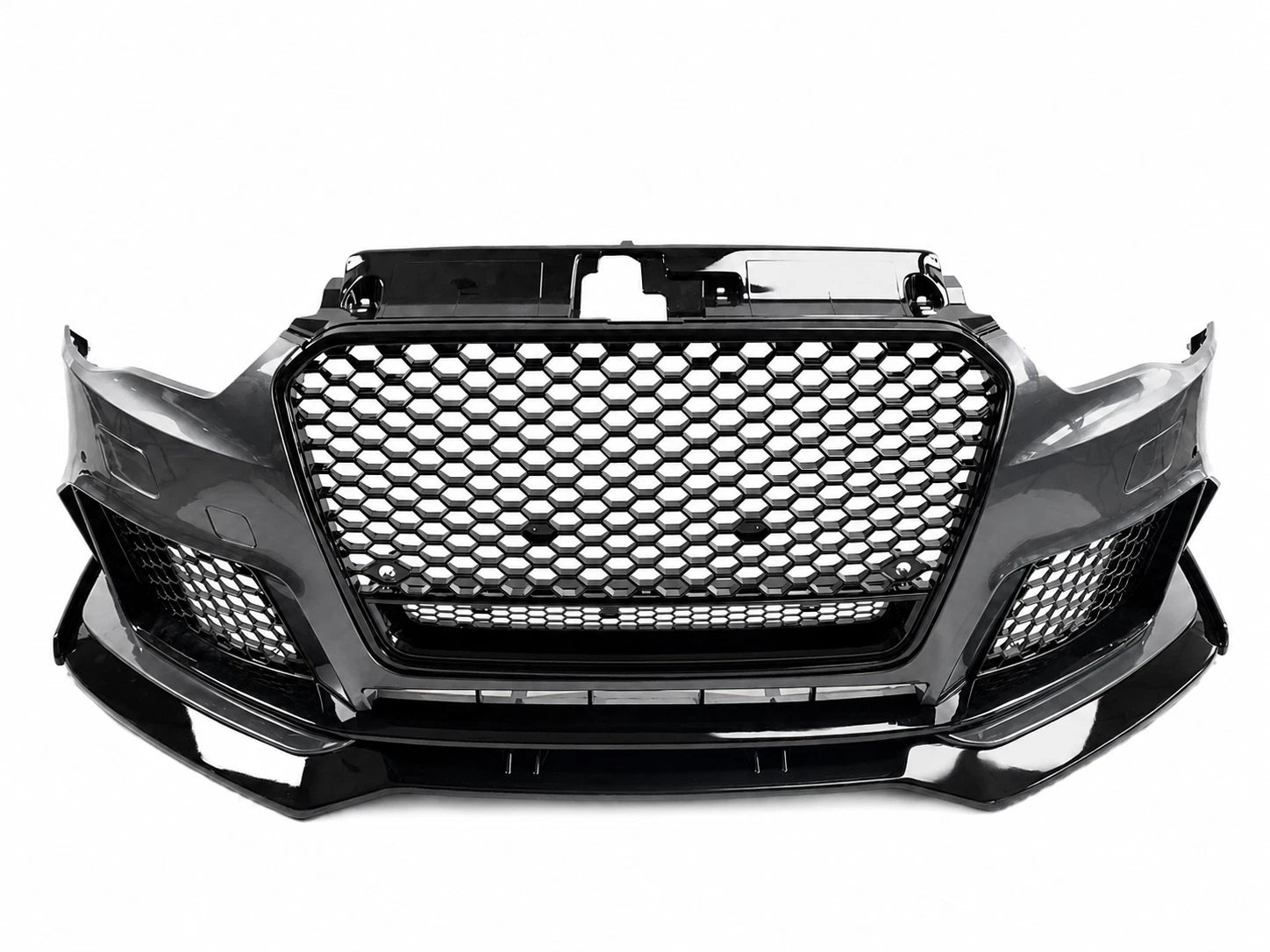 RS3 LOOK FRONT BUMPER BODYKIT FRONT SPLITTER FOR AUDI A3 S3 8V 2012-2016 HATCH