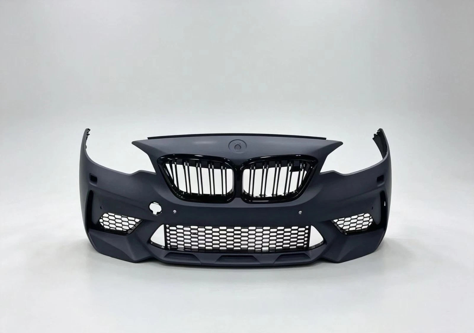 FOR BMW 2 SERIES F22 F23 M2 COMPETITION STYLE FRONT BUMPER WITH FRONT SPLITTER