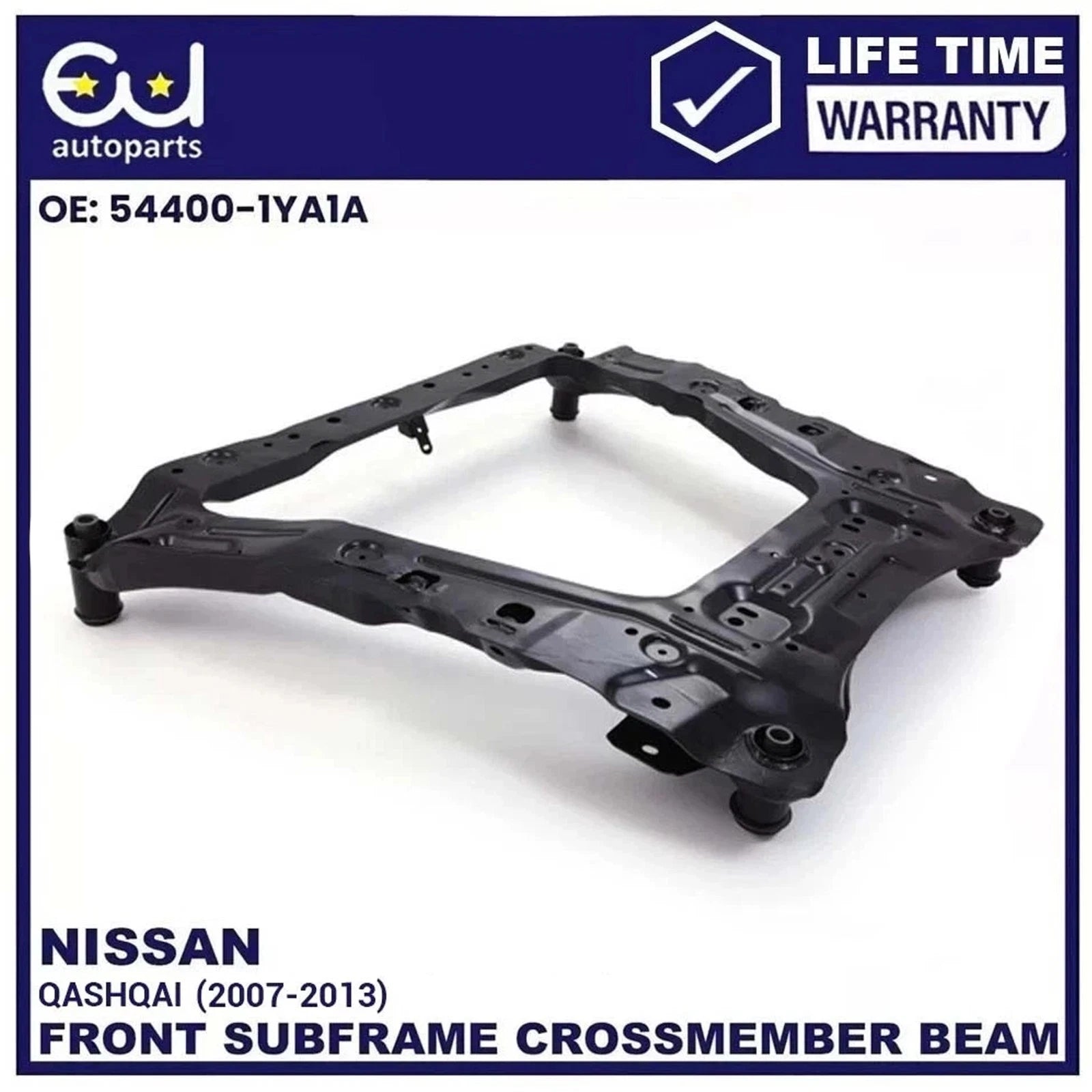 FRONT SUBFRAME CROSSMEMBER FOR NISSAN QASHQAI MK1 J10 NJ10 07-13 PETROL 1.6 2.0