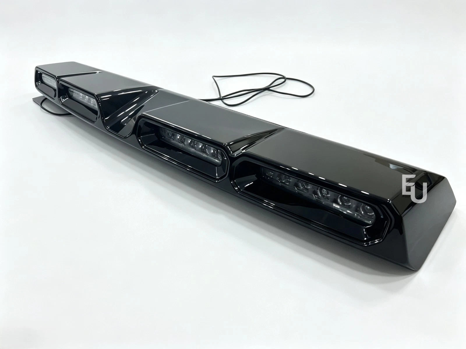 GLOSS BLACK POD QUAD LED MOUNTED ROOF LIGHT FOR FORD RANGER T6 T7 T8 T9 2011+