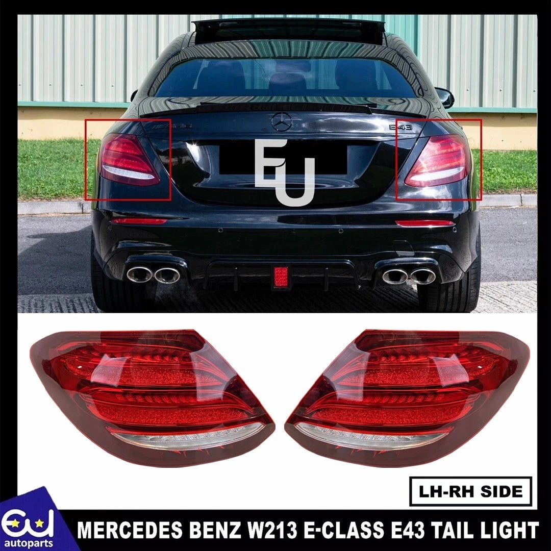 FOR MERCEDES BENZ E-CLASS W213 LH+RH SIDE LED REAR TAIL LIGHT LAMP 16-20
