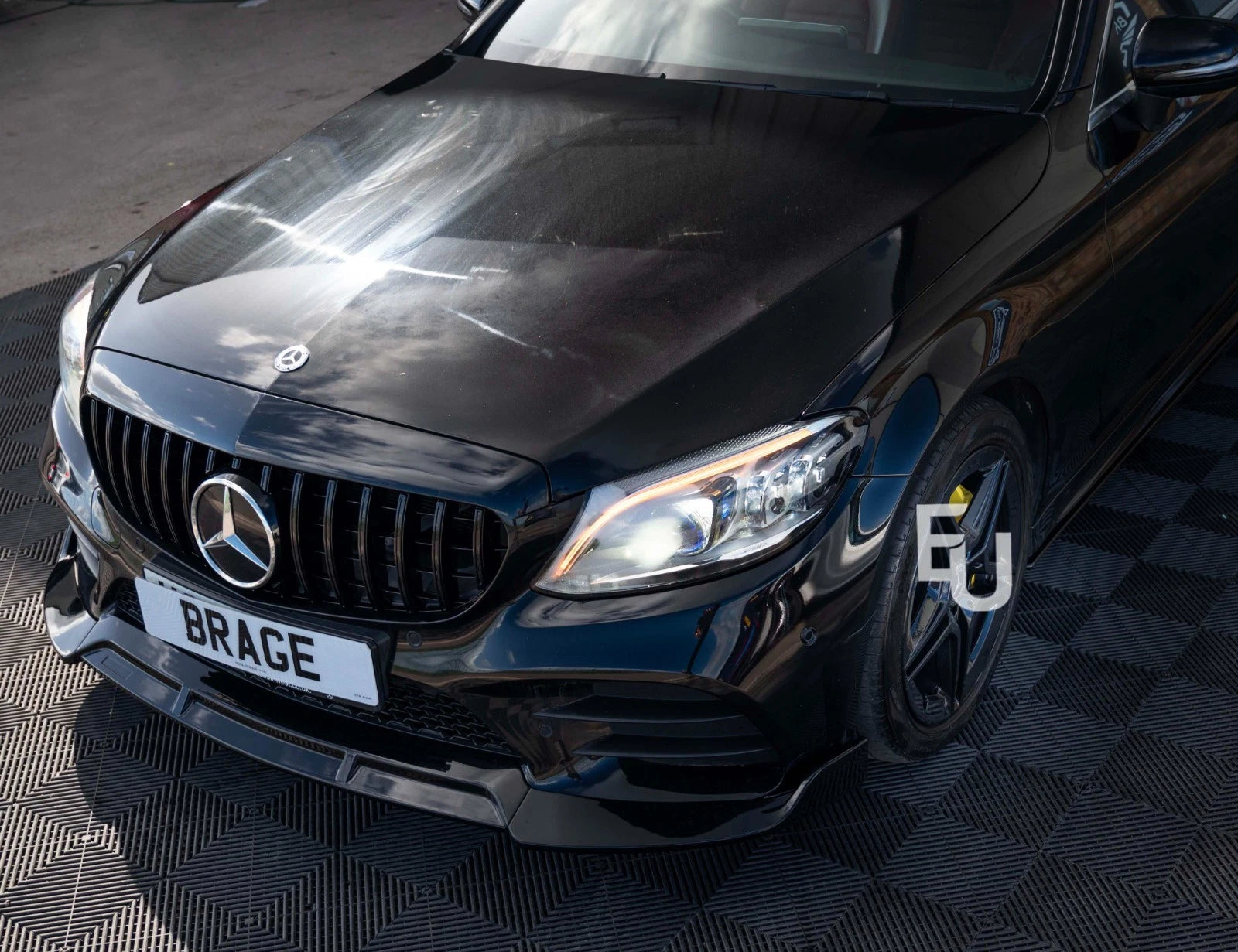 FOR MERCEDES C CLASS W205 C205 LCI AMG LINE STYLE FRONT BUMPER 2015-2022