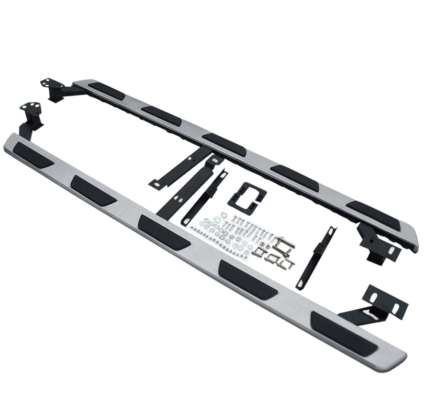 SIDE STEPS RUNNING BOARDS FOR AUDI Q7 2015-2023 4M 4MB INTEGRATED BRACKETS
