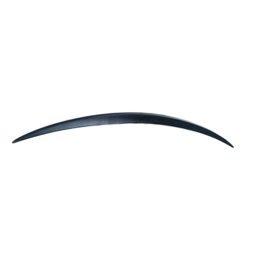 FOR MERCEDES E CLASS W213 SALOON C63 STYLE REAR BOOT SPOILER GLOSS BLACK 16-2020