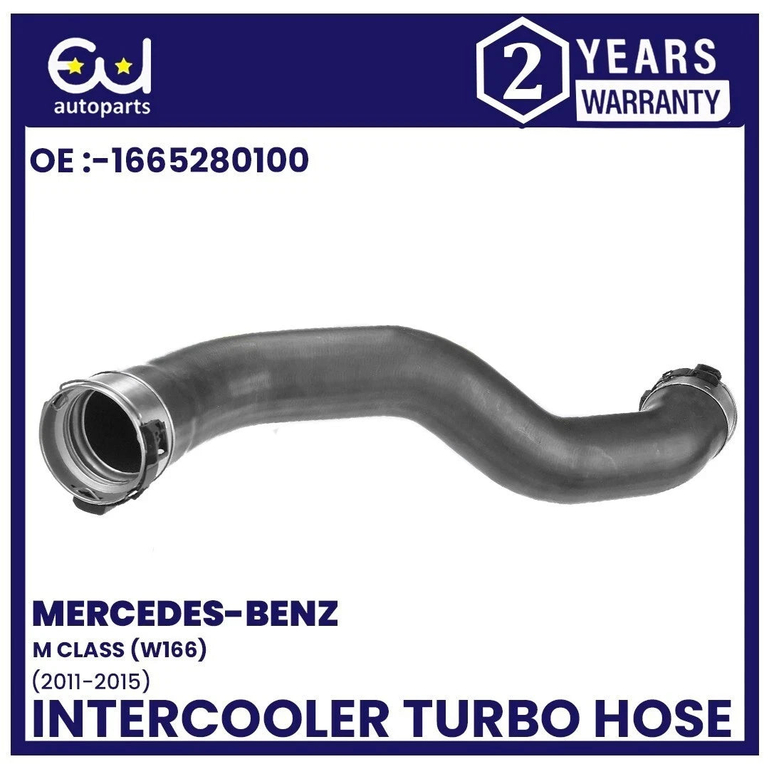 INTERCOOLER TURBO HOSE FOR MERCEDES-BENZ ML GLE 250 OM651 W166 11-15 A1665280100