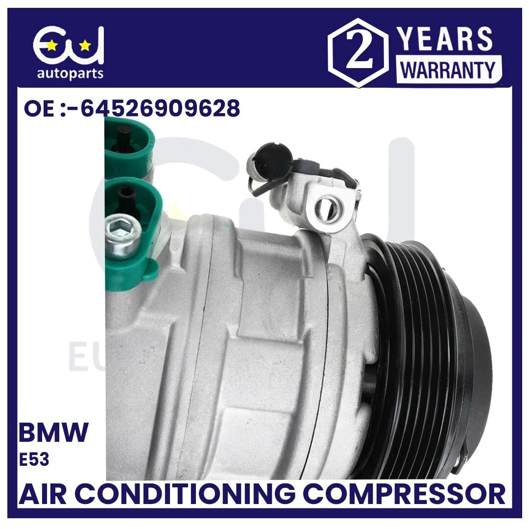 AIR CONDITIONING A/C COMPRESSOR FOR BMW X5 E53 2000-2006 4.4 I 4.6IS 64526909628
