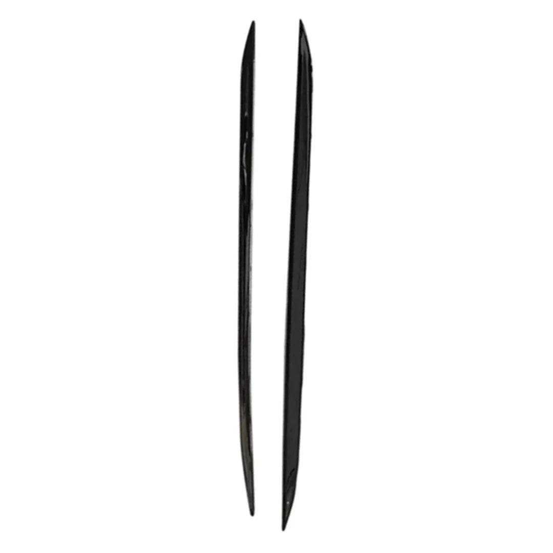 FOR BMW 4 SERIES G22 G23 M SPORT SIDE SKIRT EXTENTION LIP GLOSS BLACK 2020+