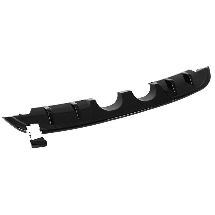 FOR VOLKSWAGEN GOLF MK6 R20 REAR BUMPER DIFFUSER LIP SPOILER 2008-2013