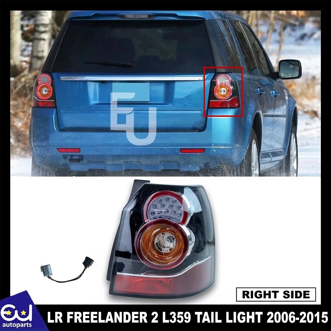 REAR LED TAIL LIGHT LAMP FOR FREELANDER 2 L359 FACELIFT STYLE BLACK RIGHT2006-15