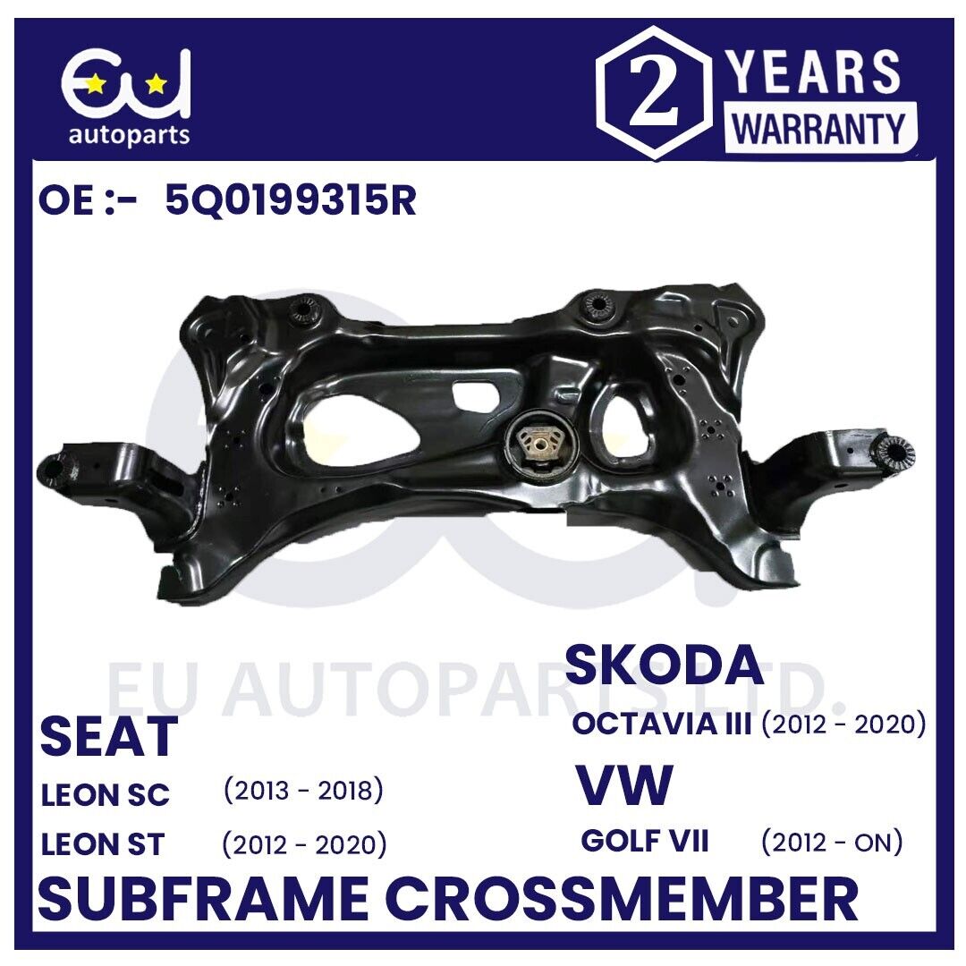 FRONT AXLE SUBFRAME CROSSMEMBER FOR SEAT LEON SKODA OCTAVIA MKIII VW GOLF MK 7