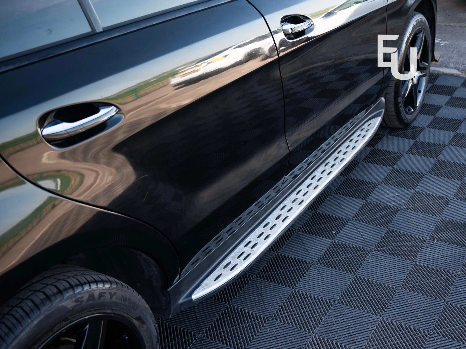 SIDE STEPS RUNNING BOARDS FOR MERCEDES ML GLE W166 2012-2019 OEM STYLE ALUMINIUM