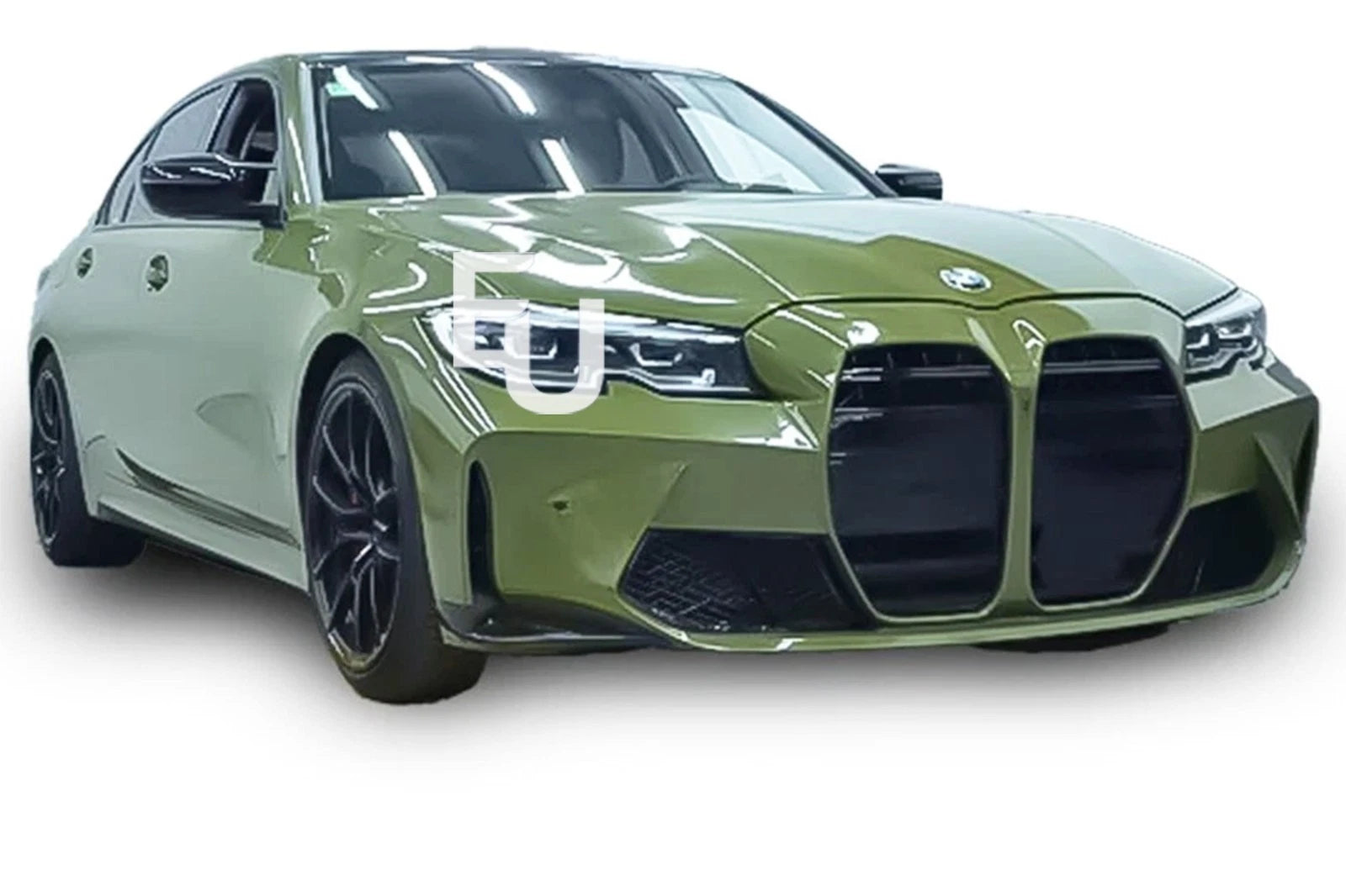 FOR BMW 3 SERIES 2019-2021 G20 G28 UPGRADE TO M3 STYLE FRONT BUMPER KIT GRILLE