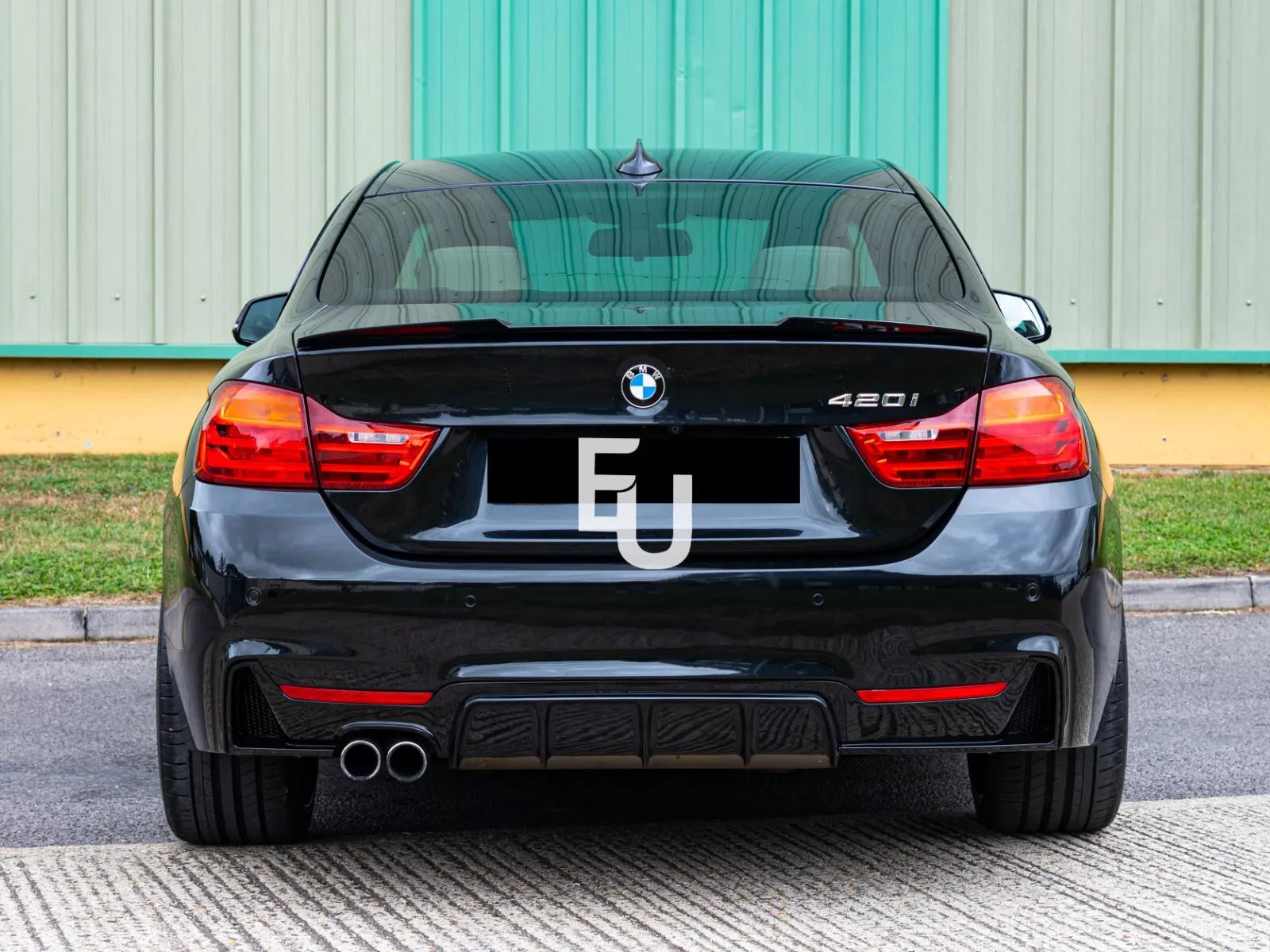 FOR BMW 4 SERIES F32 GLOSS BLACK M4 STYLE REAR BOOT SPOILER COUPE 2013-2020