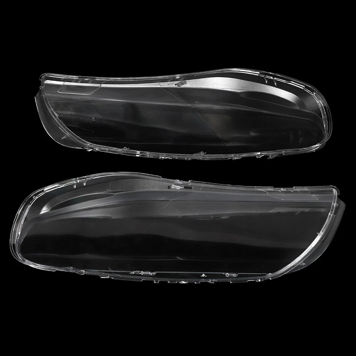 FOR VOLVO S80 MK2 124 LEFT RIGHT SIDE PAIR FRONT HEADLIGHT LAMP LENS COVER 09-16