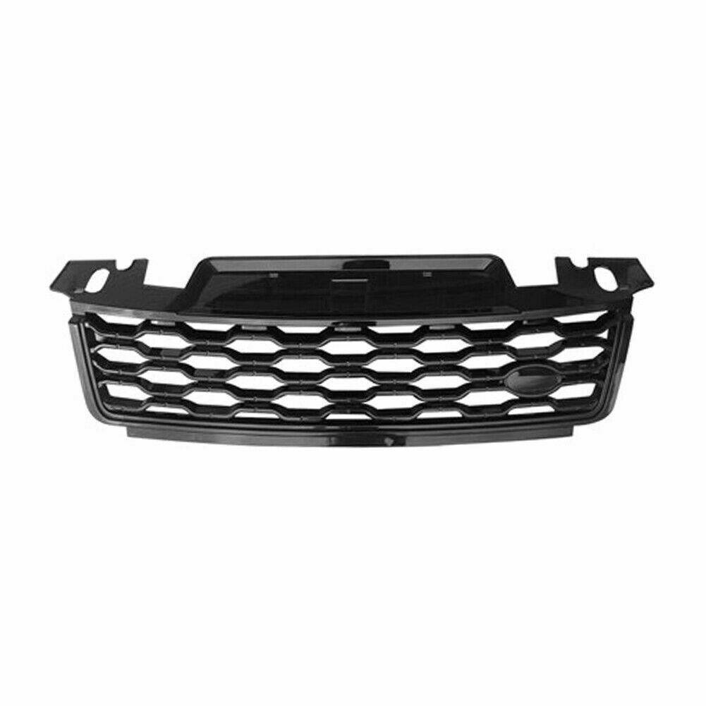 FOR RANGE ROVER SPORT L494 2014-2017 UPGRADE 2018 LOOK GRILLE GRILL MESH BLACK