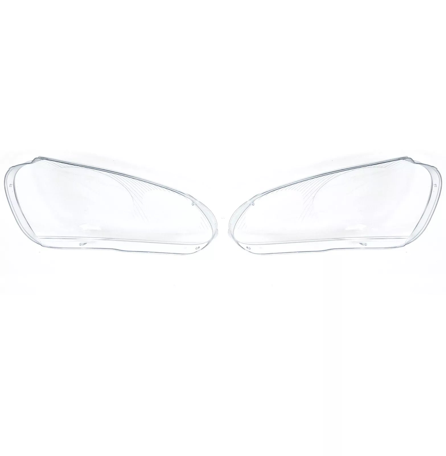 LEFT RIGHT SIDE PAIR HEADLIGHT LENS COVER LAMP FOR GOLF MK5 JETTA A5 2004-2009