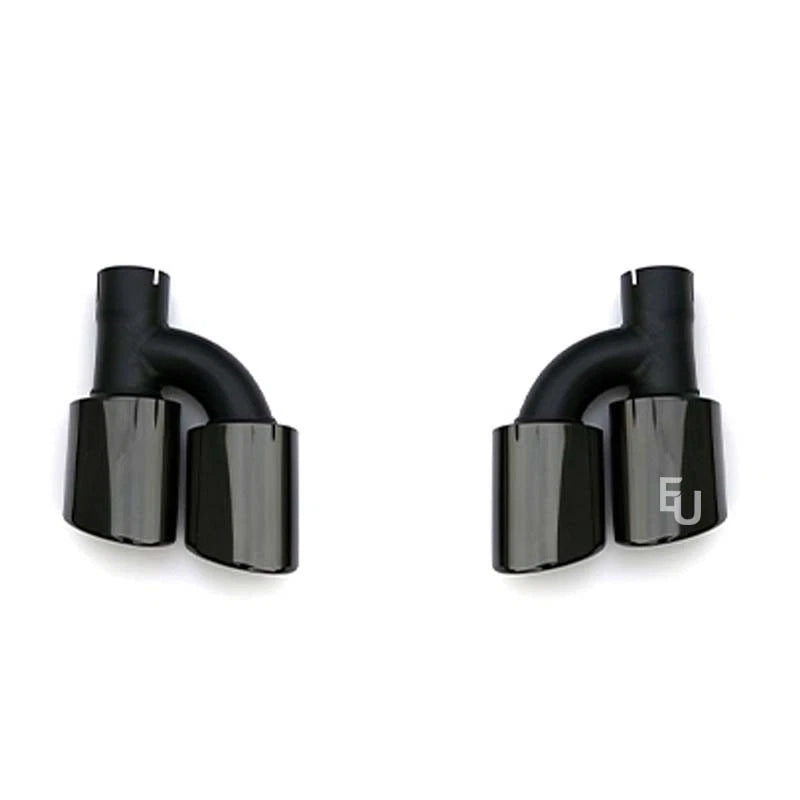 FOR AUDI A4 S4 B9.5 8W S-LINE FACELIFT REAR BUMPER DIFFUSER TAILPIPES 2020-2025