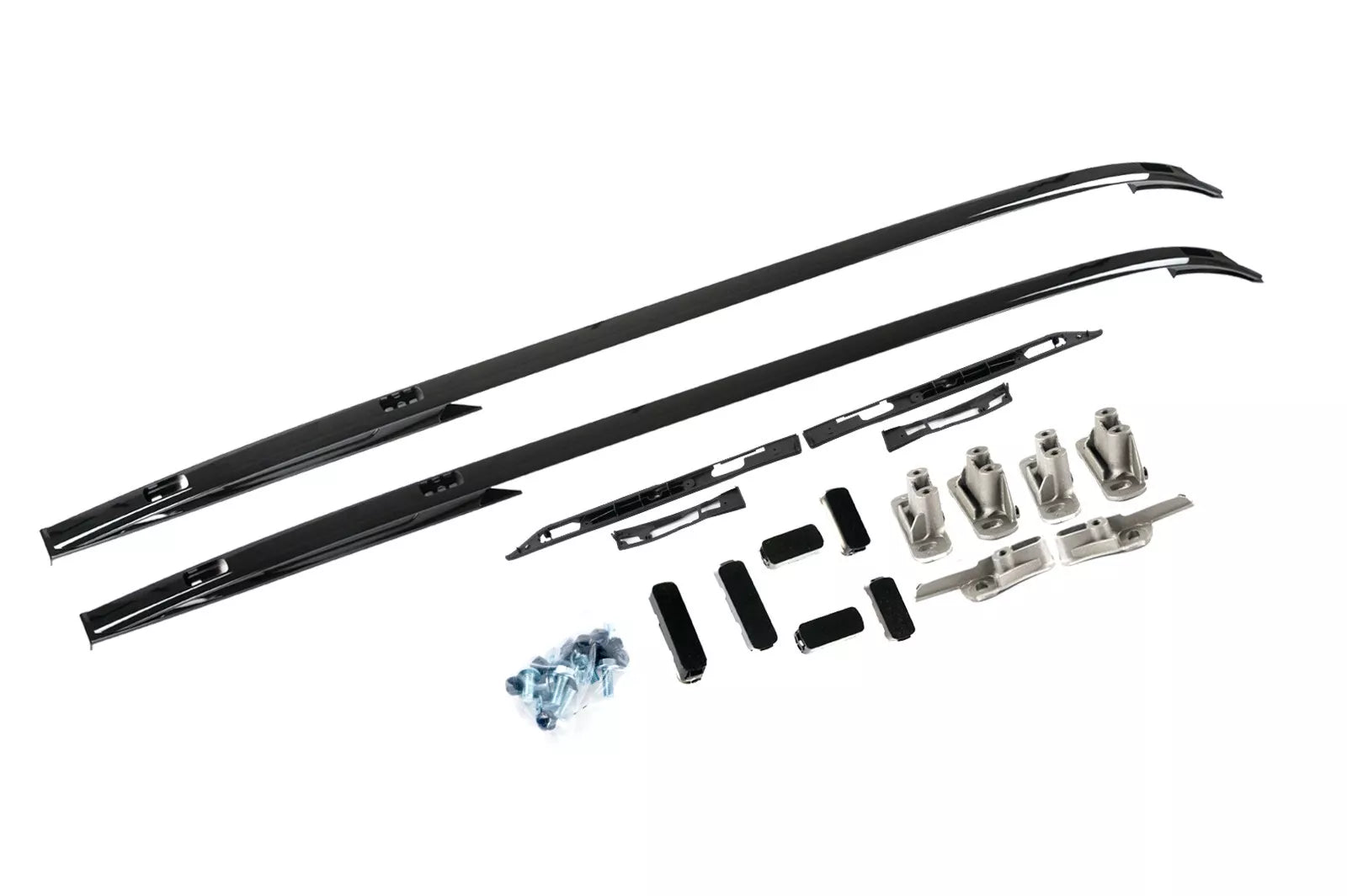 FOR LAND ROVER DISCOVERY SPORT L550 BLACK ROOF RAILS BARS KIT OEM STYLE 2014+