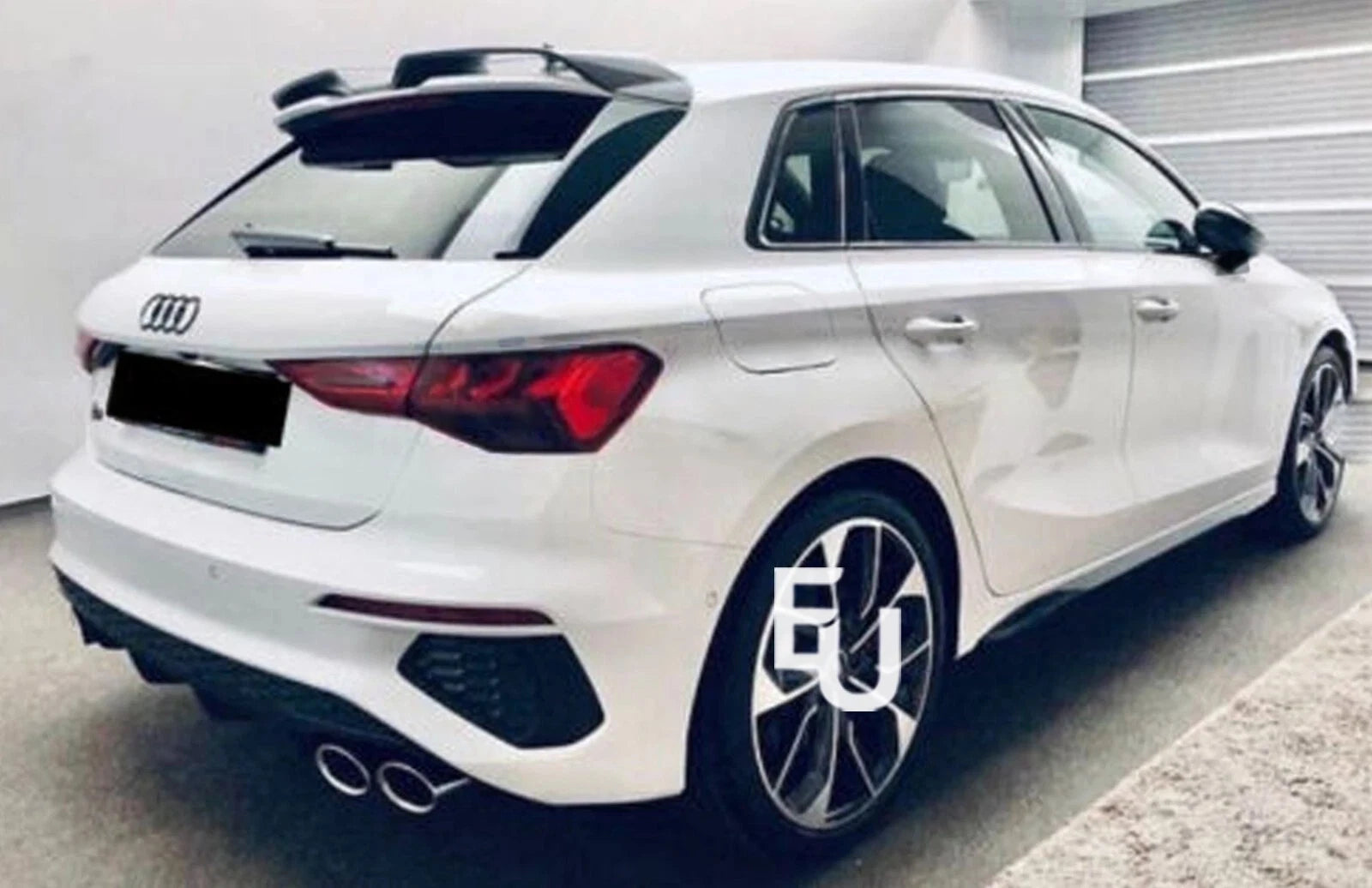 FOR AUDI A3 8Y HATCHBACK 2020+ OTTINGER STYLE REAR  ROOF SPOILER WING HOOD