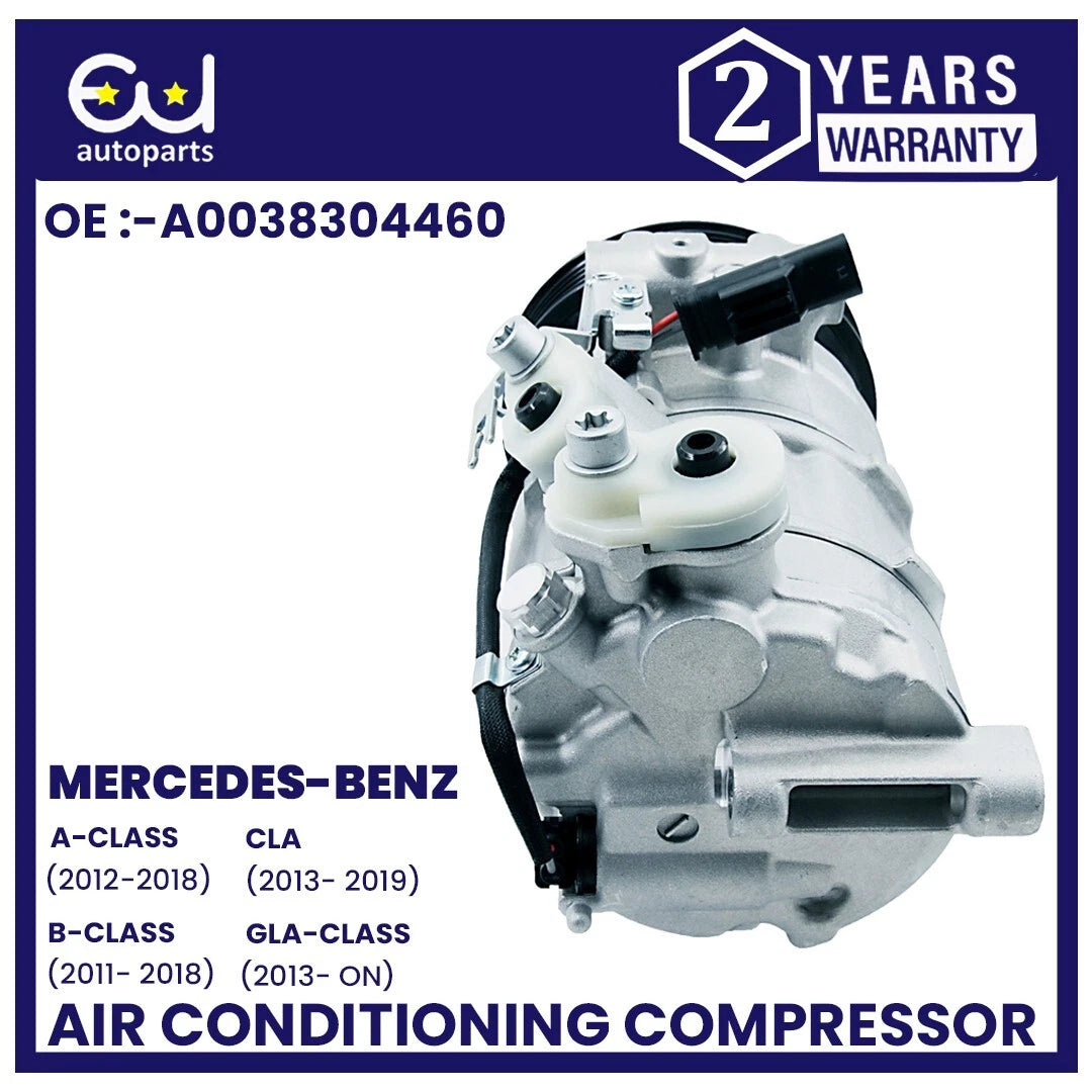 AIR CONDITIONING AC COMPRESSOR FOR MERCEDES-BENZ A B CLA GLA W176 W242 C117 X117