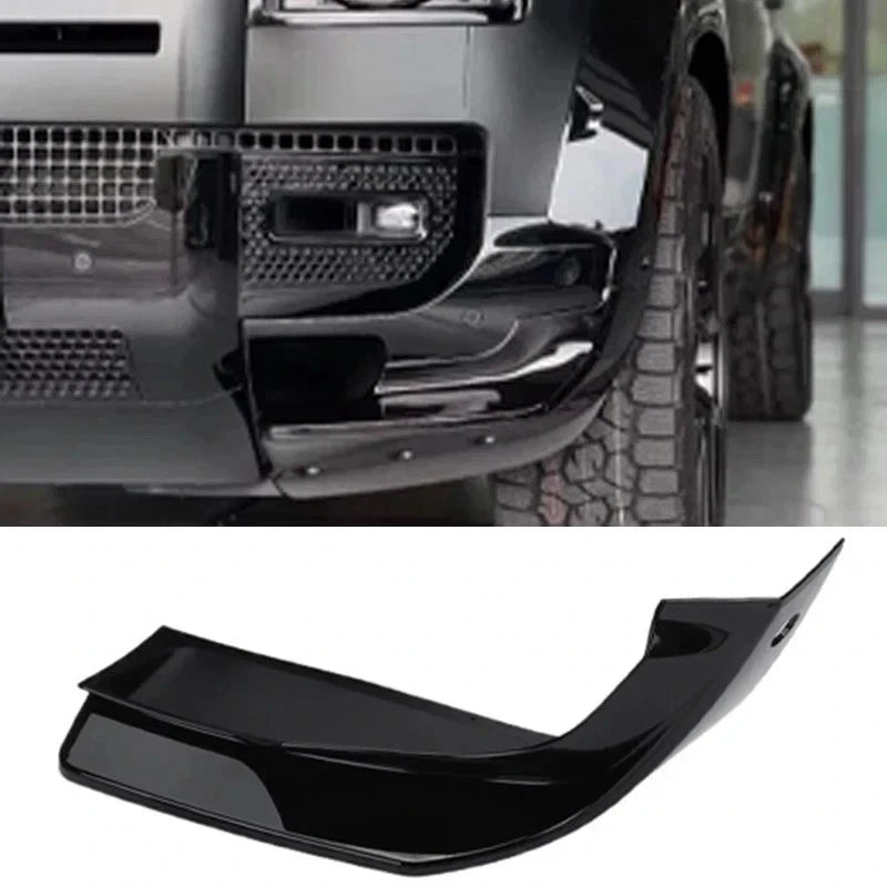 FRONT WIDE ARCH SPLITTER LIP EXTENTIONS FOR LAND ROVER DEFENDER 90 110 L663 20+
