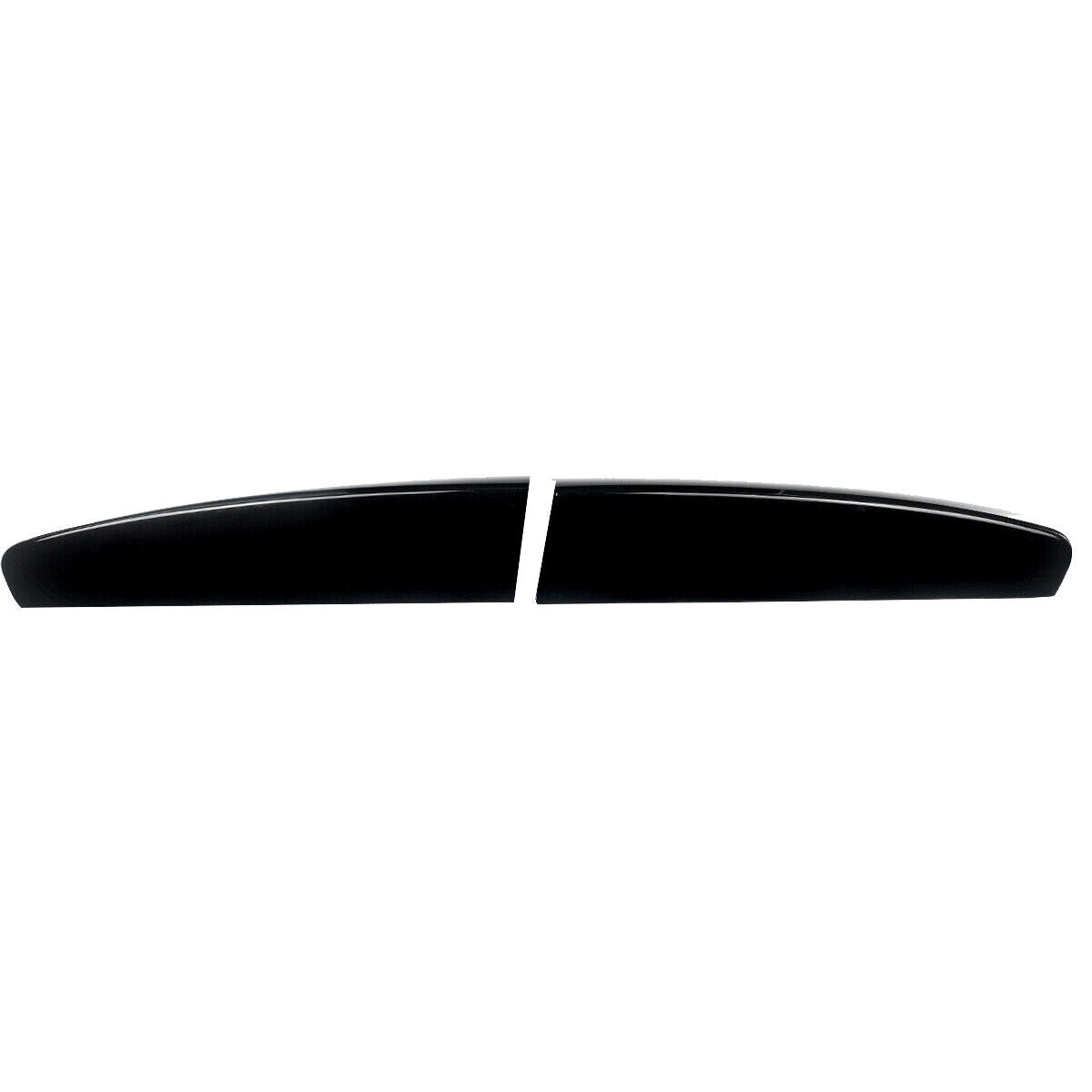 REAR TWIN BARN DOOR ROOF SPOILER FOR FORD TRANSIT CUSTOM 2012-2020 GLOSS BLACK