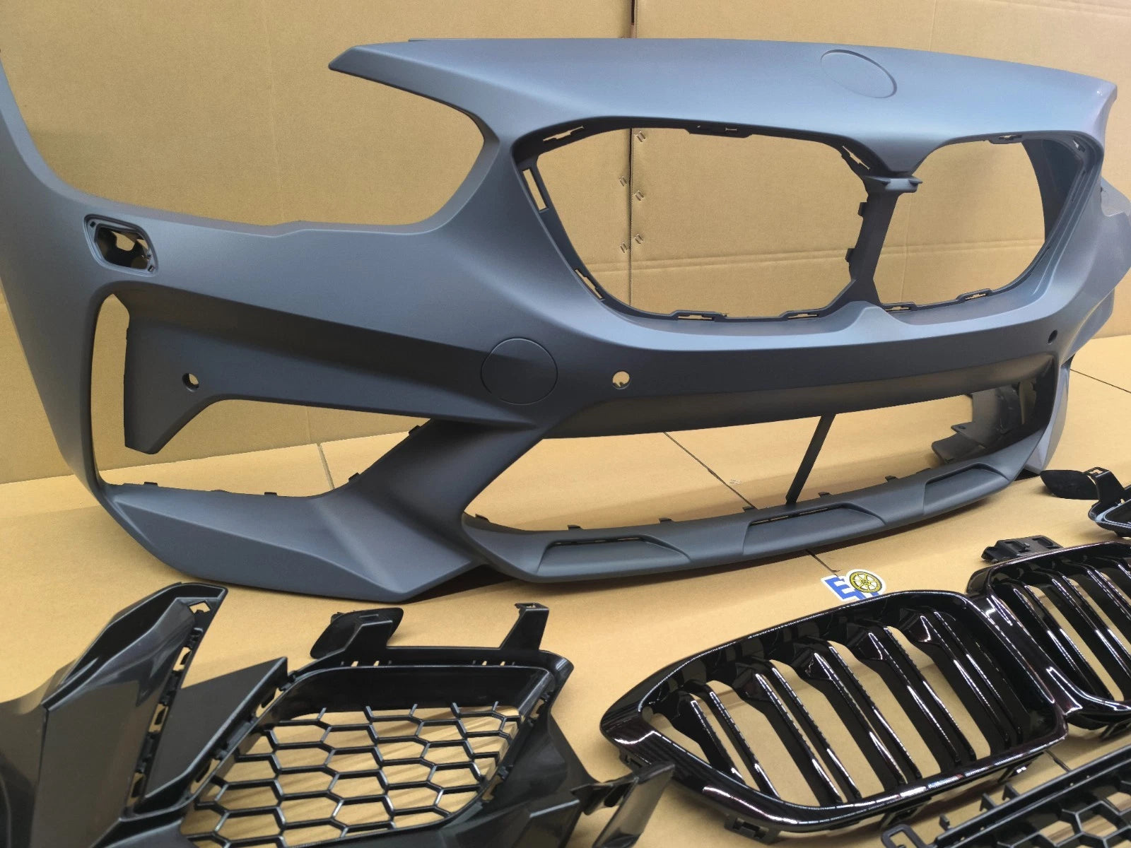 FOR BMW 1 SERIES F20 F21 UPGRADE M2 COMPETITION LOOK FRONT BUMPER KIT 2015-2019