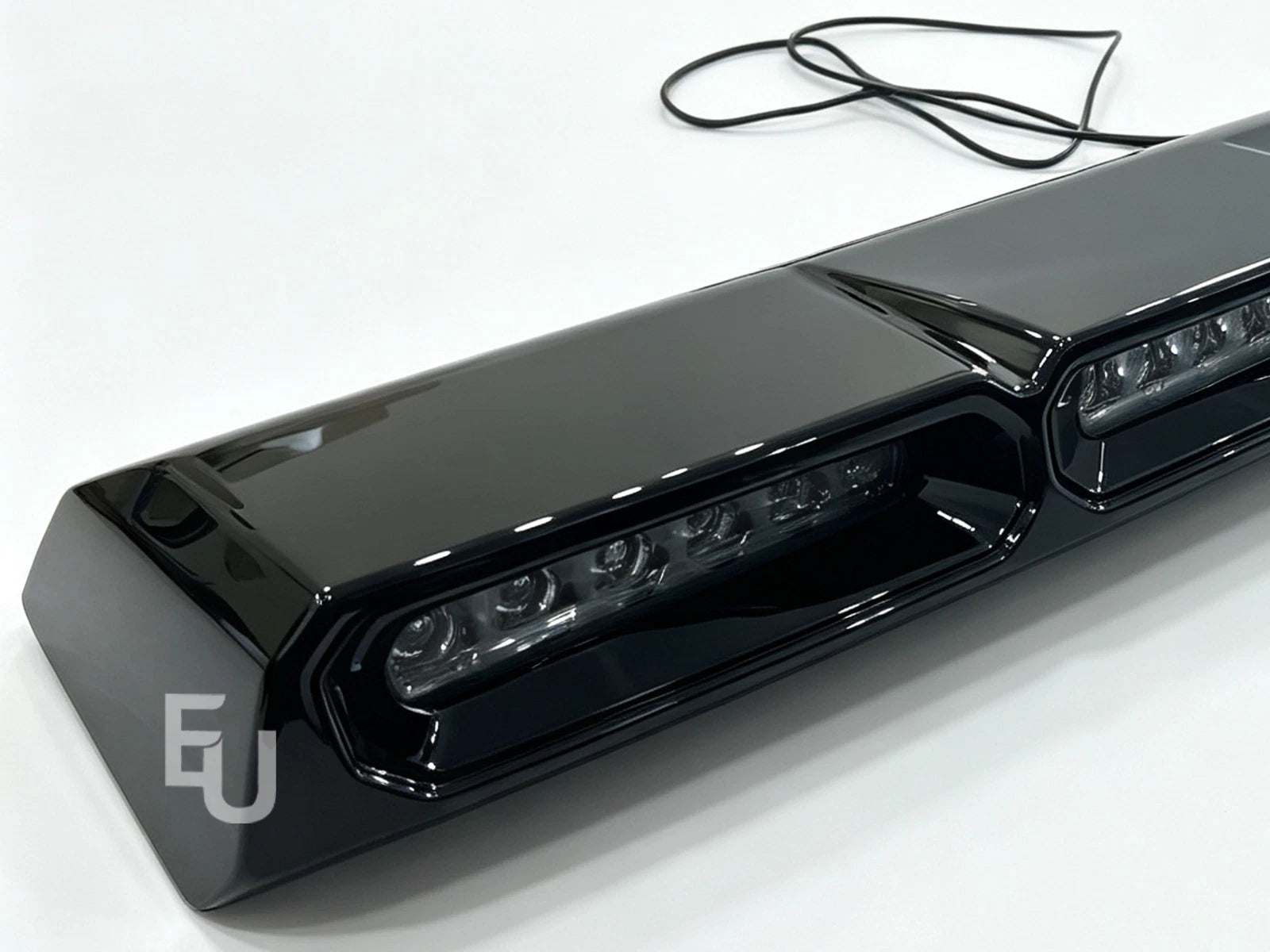 ROOF LIGHT BAR DRL LED GLOSS BLACK FOR MITSUBISHI L200 TRITON MK5 MK6 2015+