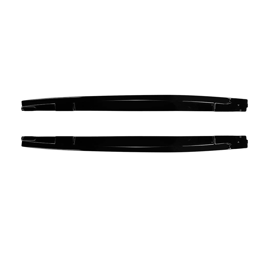 FOR AUDI A5 S LINE S5 F5 SPORTBACK SIDE SKIRT EXTENSION LIP GLOSS BLACK 2017-20