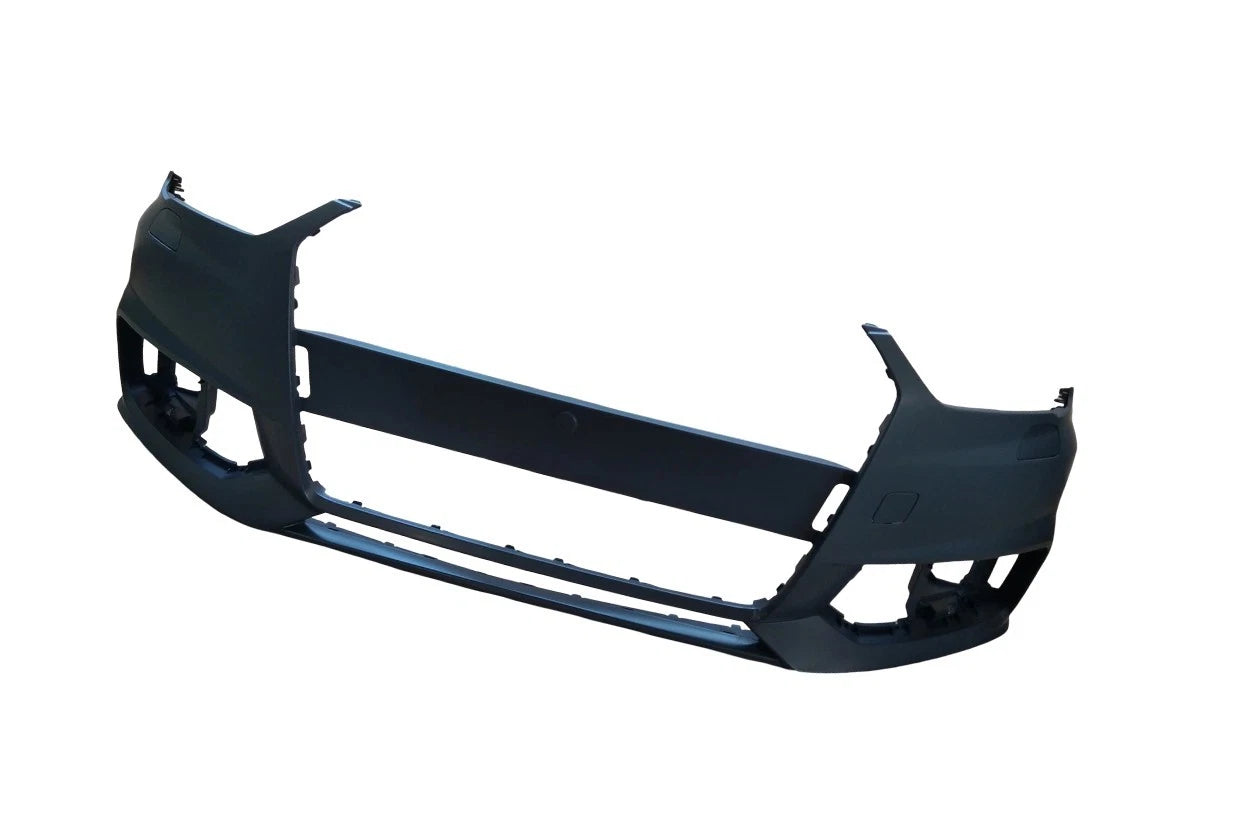 FOR AUDI A1 8X FRONT BUMPER PRIMED WITH WASHER HOLE NO PDC 8XA807065A 15-18
