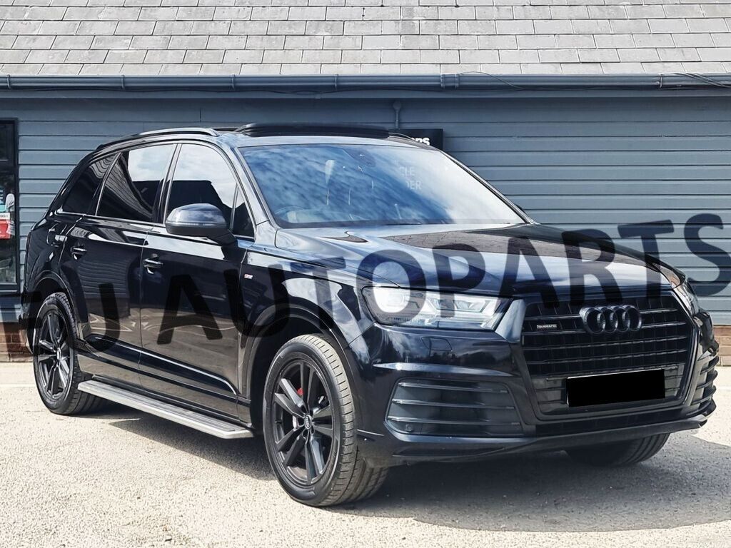 SIDE STEPS RUNNING BOARDS BAR ALUMINIUM & ABS DESIGN NEW FOR AUDI Q7 4M 2016 -23
