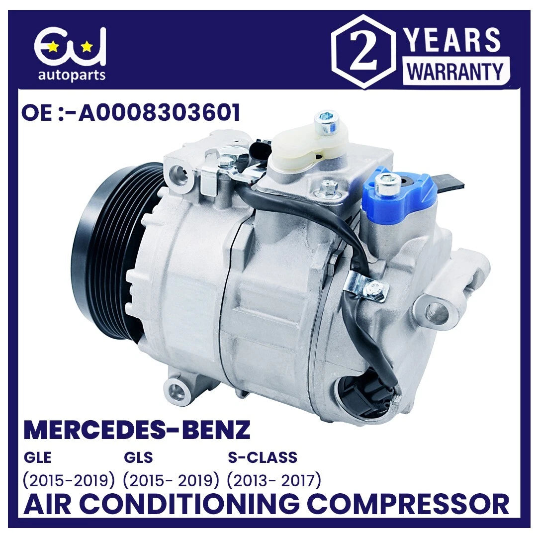 AIR CON AC COMPRESSOR PUMP FOR MERCEDES W166 GL350 W222 GLE X166 GLS 642 ENGINES