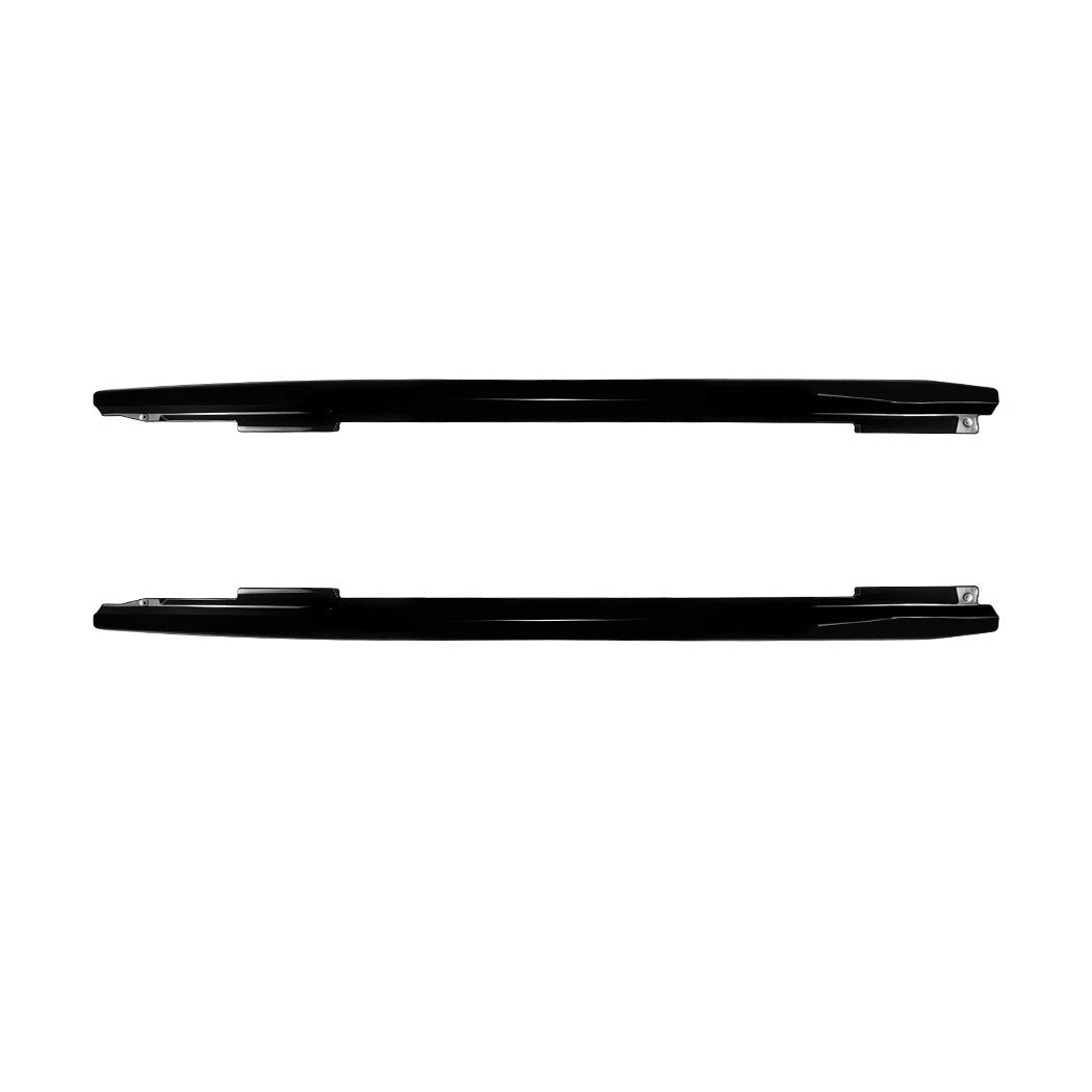 FOR AUDI A5 S LINE S5 8T SPORTBACK SIDE SKIRT EXTENSION LIP GLOSS BLACK 07-2017
