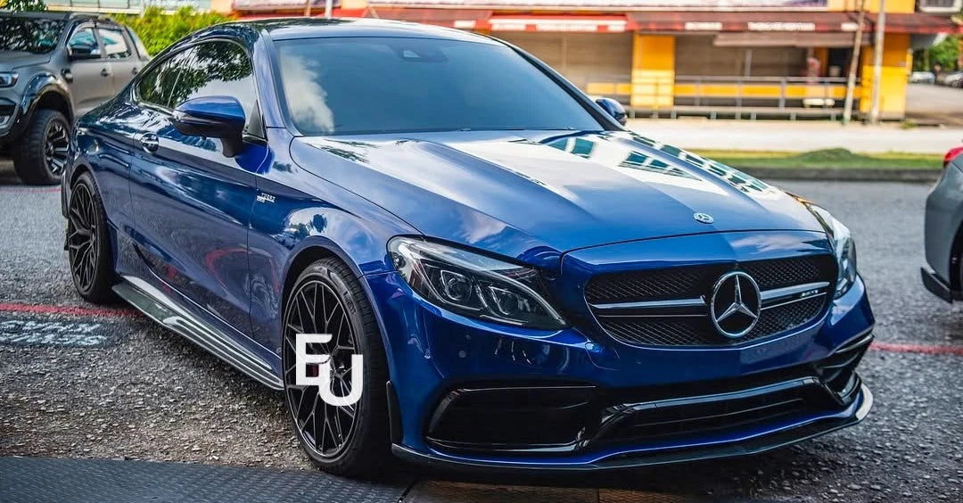 FOR MERCEDES C CLASS W205 C205 S205 FACELIFT C63 LOOK FRONT BUMPER 2014-2018
