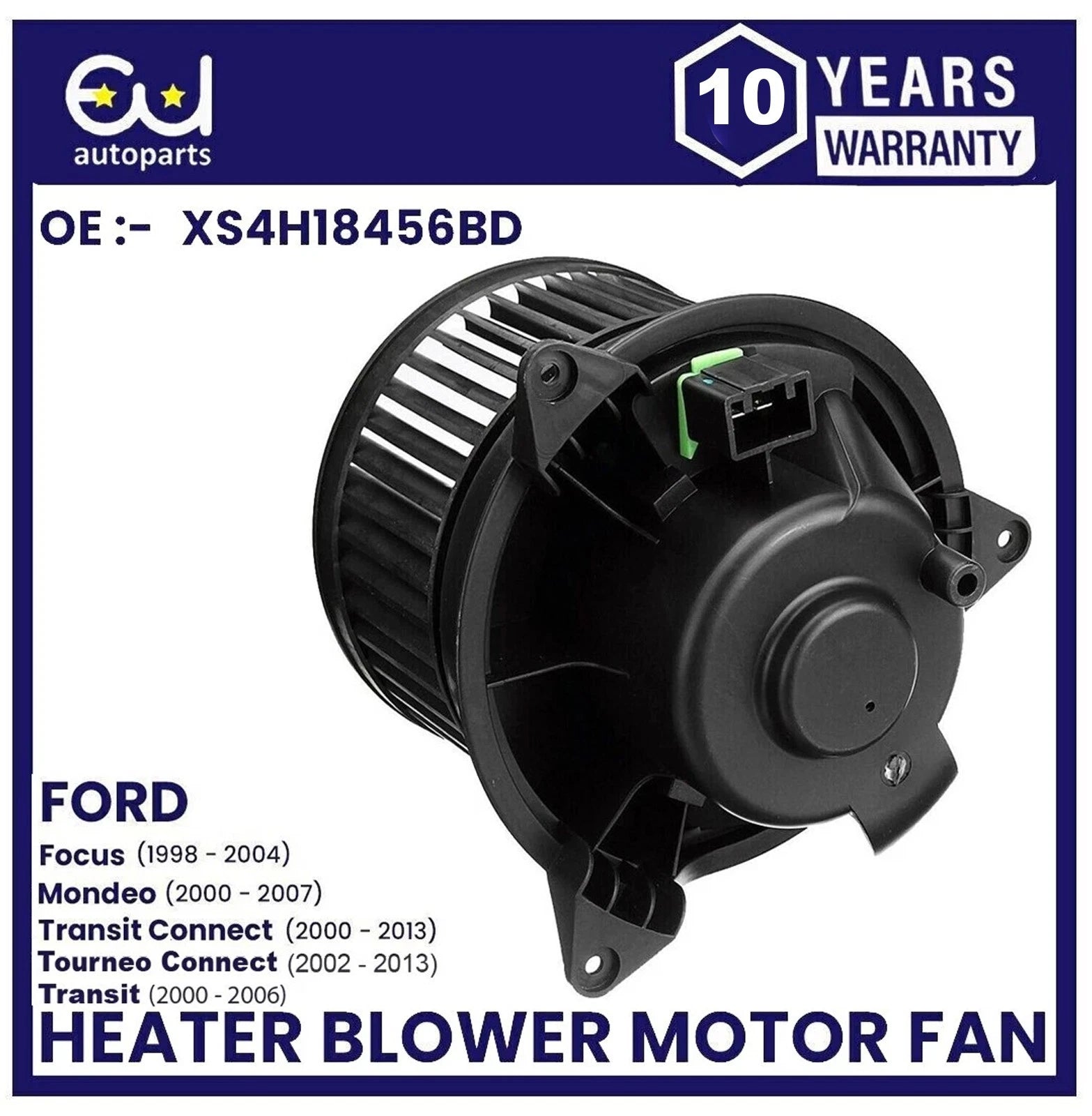 HEATER BLOWER MOTOR FAN FOR FORD TOURNEO TRANSIT CONNECT 1.8 DI 1.8 TDCI 1.8 16V