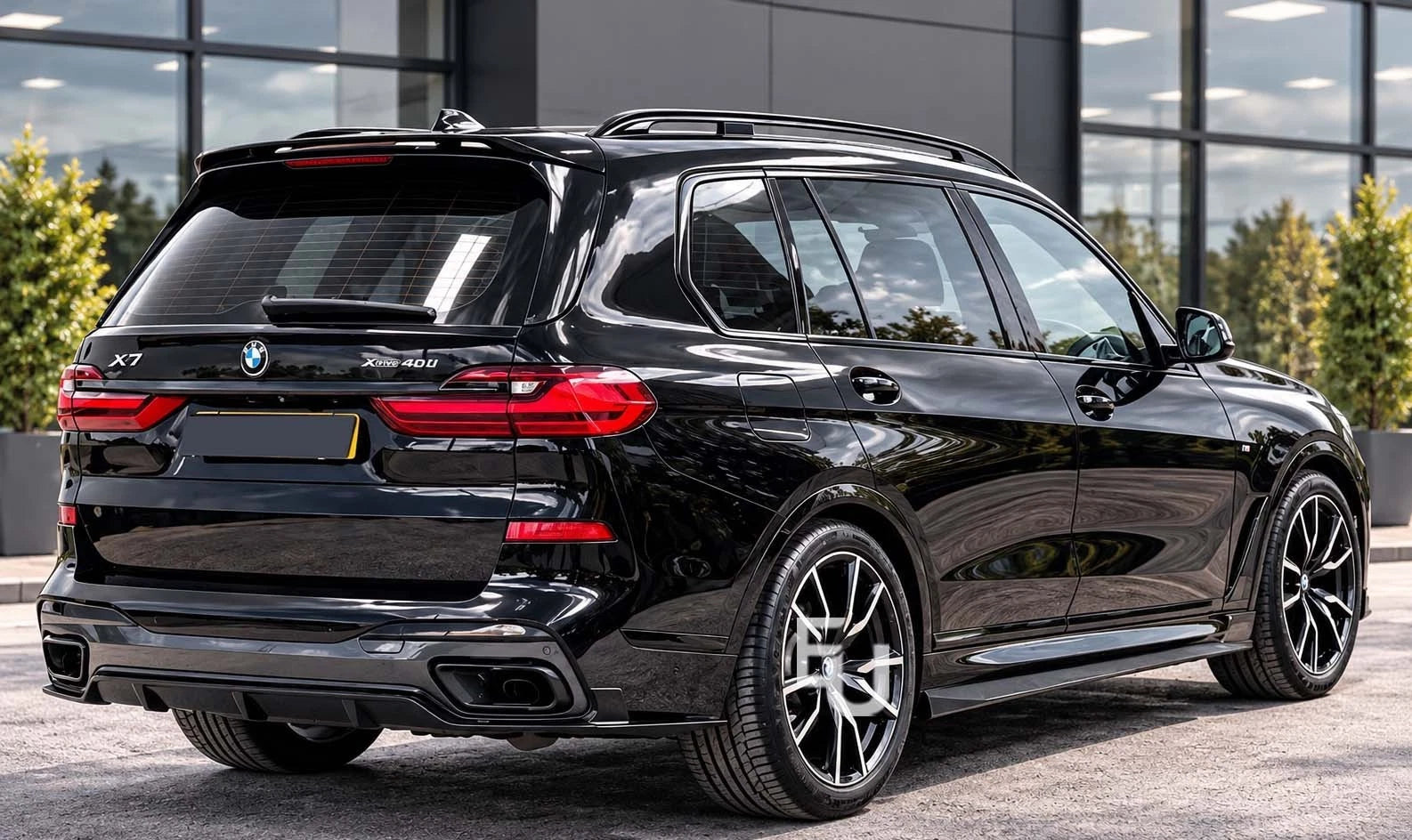 FOR BMW X7 G07 BODYKIT BODY KIT FRONT SPLITTER LIP DIFFUSER SIDE SKIRT SPOILERS