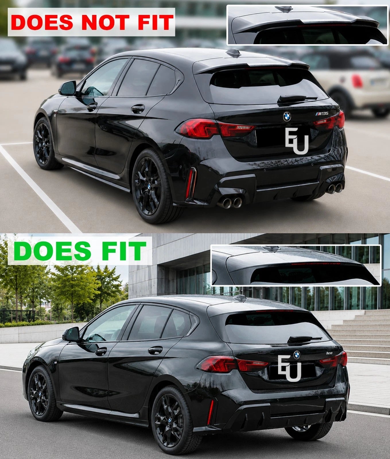 FOR BMW 1 SERIES F70 M SPORT BODYKIT BODY KIT FRONT SPLITTER REAR DIFFUSER SKIRT