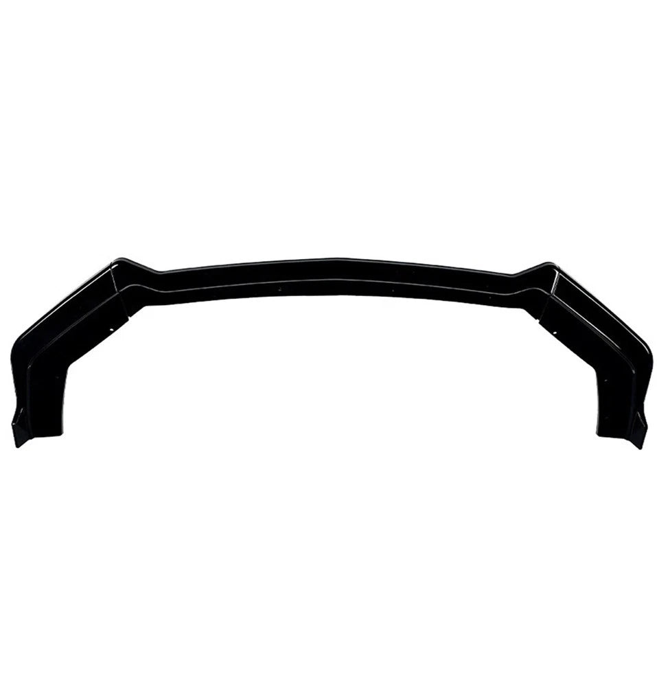 FOR FORD MUSTANG MK6.5 FRONT BUMPER SPOILER LIP SPLITTER GLOSS BLACK 2018-2023