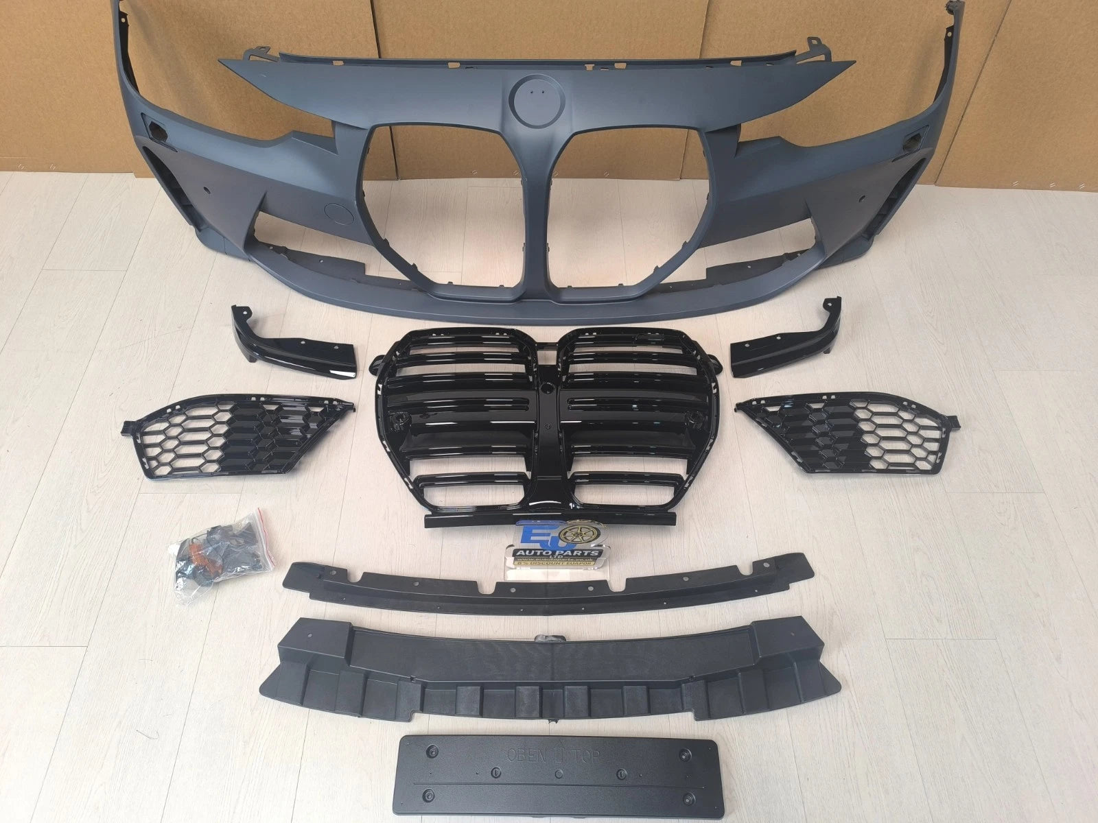 G80 M3 CONVERSION FRONT BUMPER BODYKIT FOR BMW 3 SERIES F30 F31 2011-19 WITH PDC